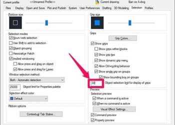 Cách cài đặt tối ưu hóa AutoCAD để giảm hiện tượng giật lag cho máy của bạn