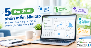 5 thủ thuật phần mềm Minitab hỗ trợ công việc nhanh chóng và hiệu quả