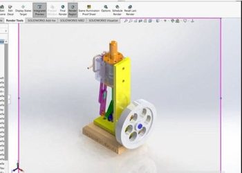 Hướng dẫn render trên Solidworks sử dụng Photoview 360