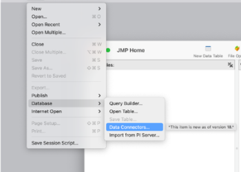 Cải thiện khả năng truy cập trình kết nối dữ liệu trong JMP 18