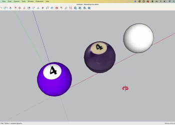 Mẹo và thủ thuật: Chiếu hình ảnh lên hình cầu trong SketchUp