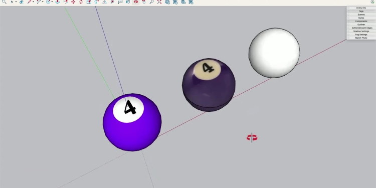 Mẹo và thủ thuật: Chiếu hình ảnh lên hình cầu trong SketchUp