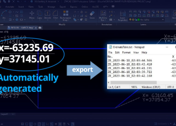  Tính năng chú thích tọa độ giúp tiết kiệm thời gian trong ZWCAD