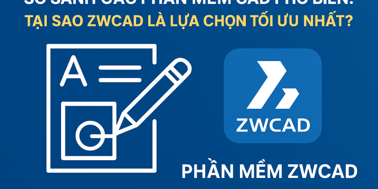 So sánh các phần mềm CAD phổ biến: Tại sao ZWCAD là lựa chọn tối ưu nhất?