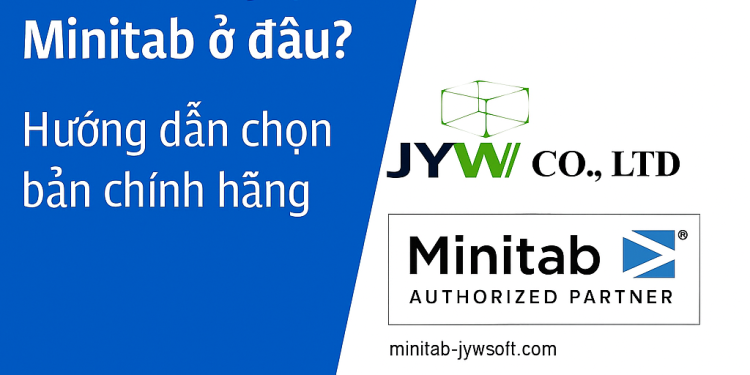 Mua bản quyền Minitab ở đâu? Hướng dẫn chọn bản chính hãng