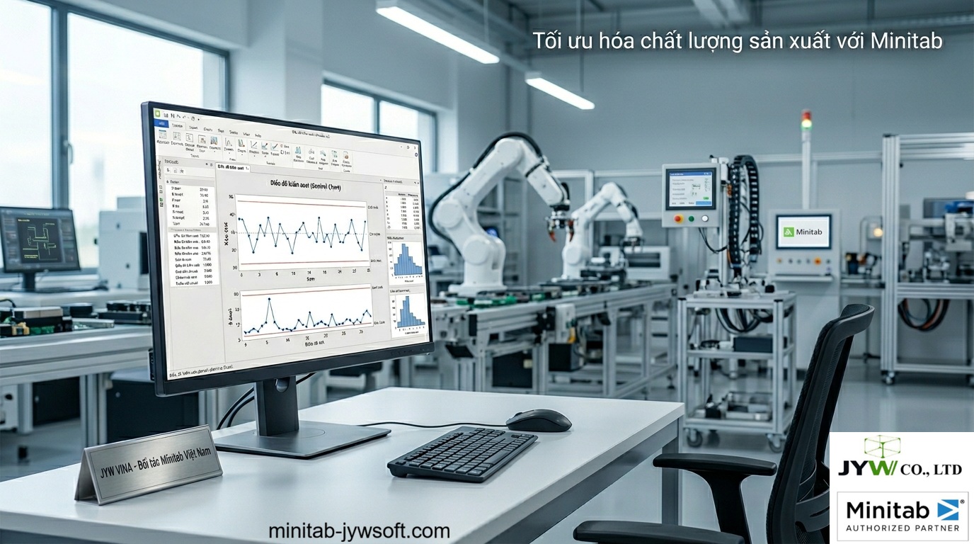Áp dụng Minitab trong quản lý chất lượng như thế nào để tối ưu sản xuất?