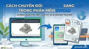 Cách chuyển đổi file DWG sang PDF dễ dàng nhất bằng phần mềm ZWCAD