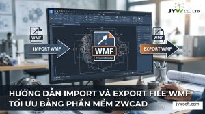 Hướng dẫn Import và Export file WMF tối ưu bằng phần mềm ZWCAD