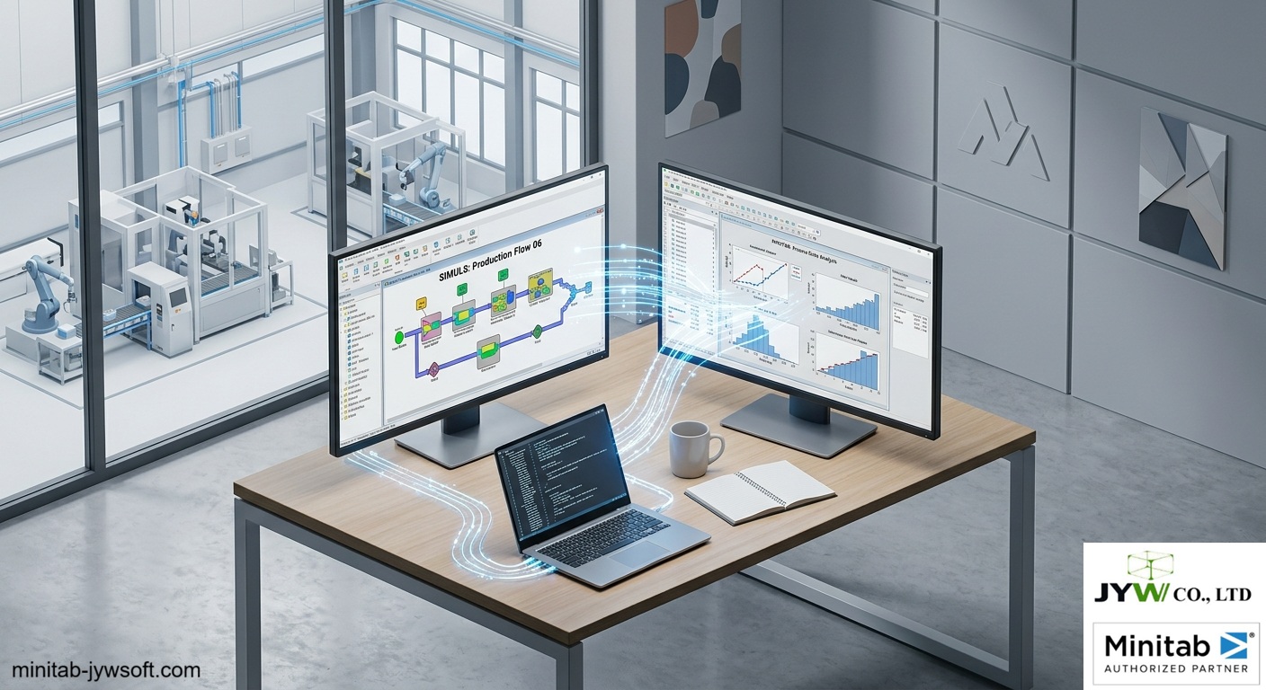 Cách Đơn Giản Hóa Mô Phỏng Với Quick Build Và Guided Templates Trong Minitab Simul8