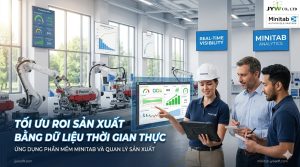 Tối Ưu ROI Sản Xuất Bằng Dữ Liệu Thời Gian Thực Với Phần Mềm Minitab