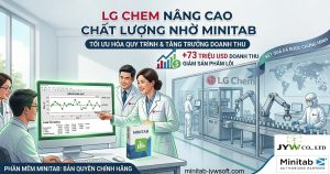 Cách LG Chem Nâng Cao Chất Lượng Sản Phẩm Nhờ Phần Mềm Minitab