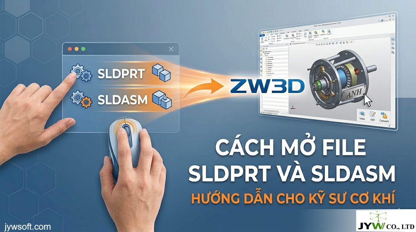 Cách Mở File SLDPRT Và SLDASM: Hướng Dẫn Cho Kỹ Sư Cơ Khí