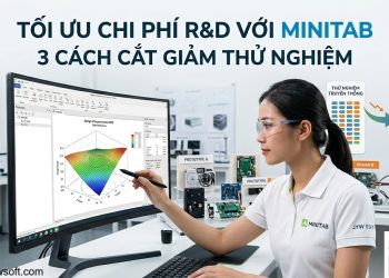 Ứng Dụng Phần Mềm Minitab: 3 Cách Cắt Giảm Chi Phí Thử Nghiệm Khi Phát Triển Sản Phẩm